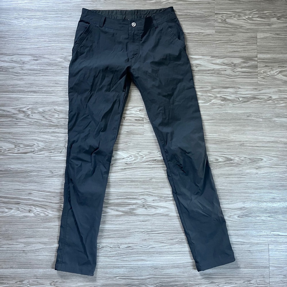 Kuhl Renegade Rock Pants Mens 33x36 Black Hiking Outdoor Tapered Style 5158